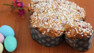 Colomba senza glutine e lattosio