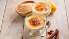 Crema catalana allo zafferano