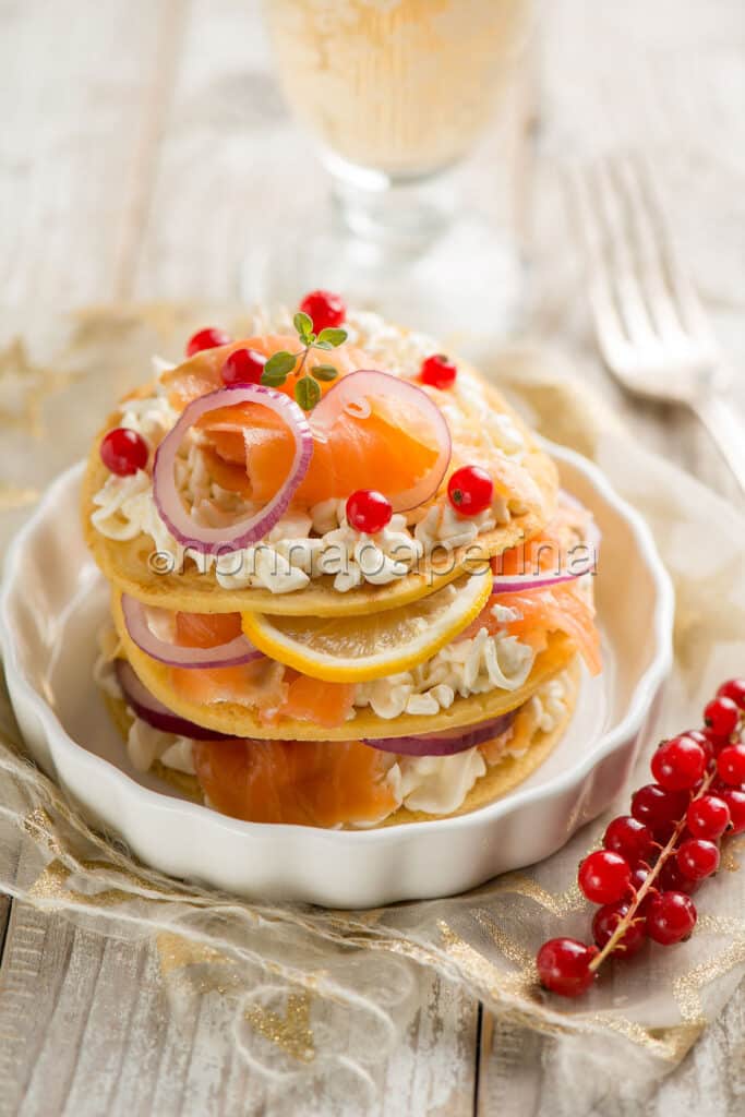 Millefoglie al salmone