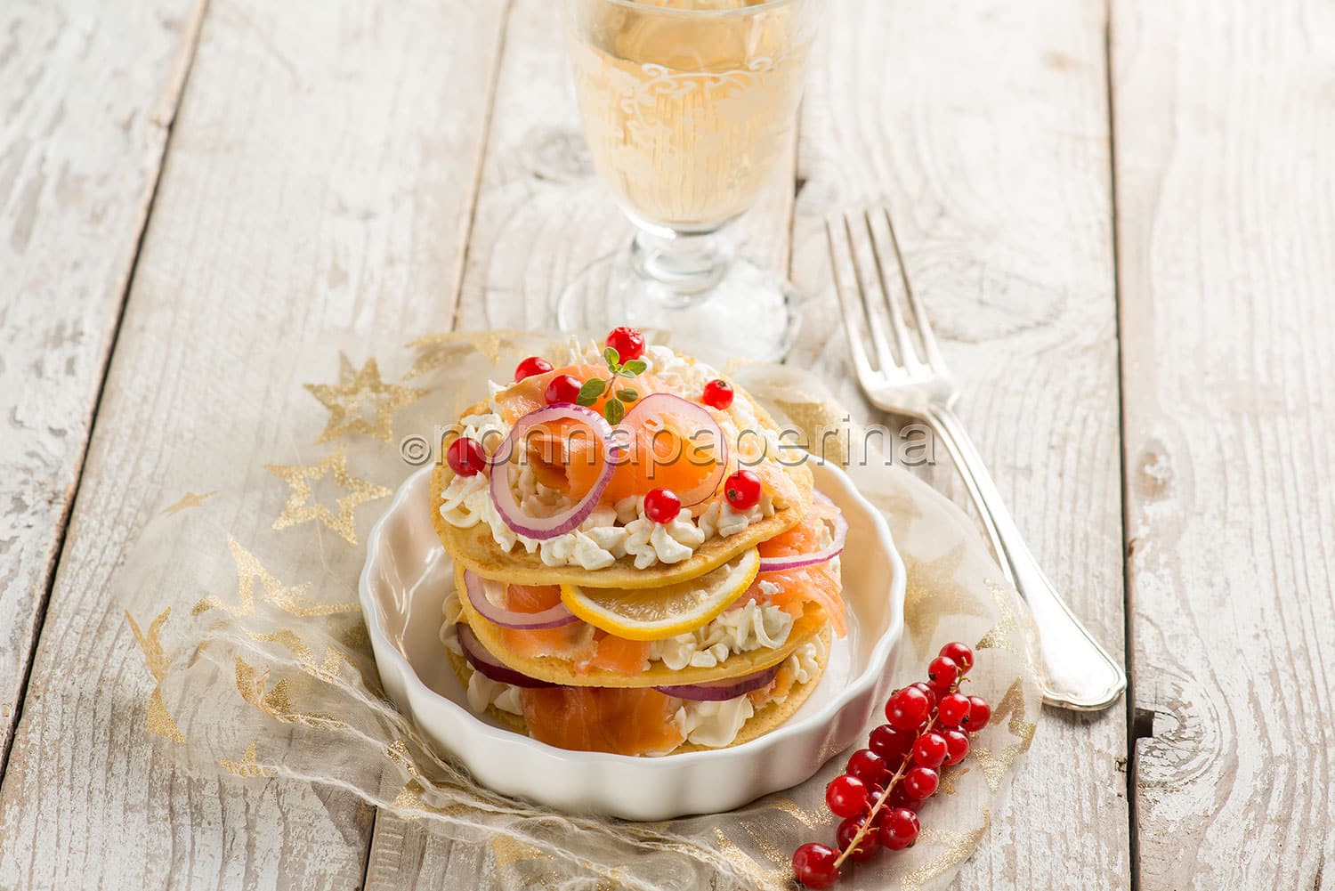 Millefoglie al salmone