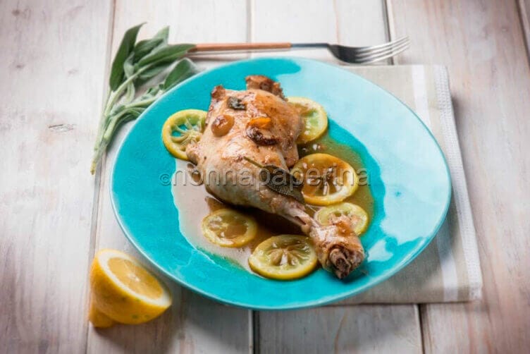 cosce di pollo al limone