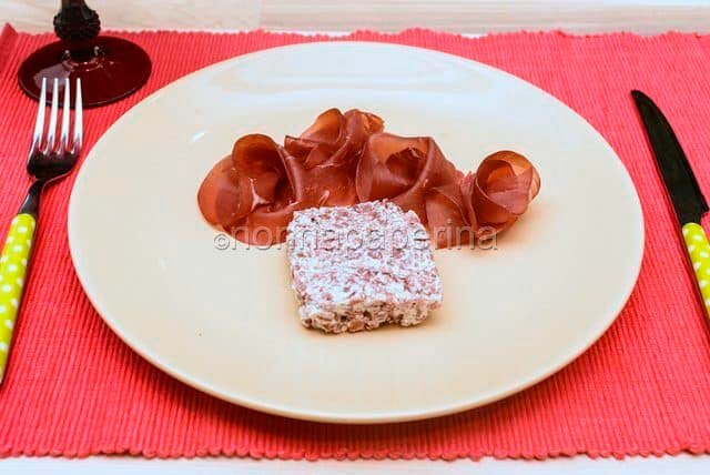 Tartare di bresaola e caprino