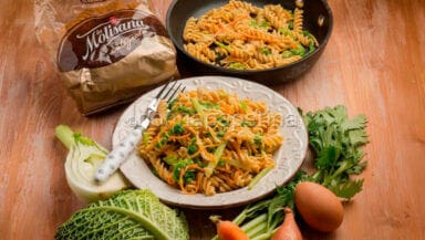 carbonara vegetariana