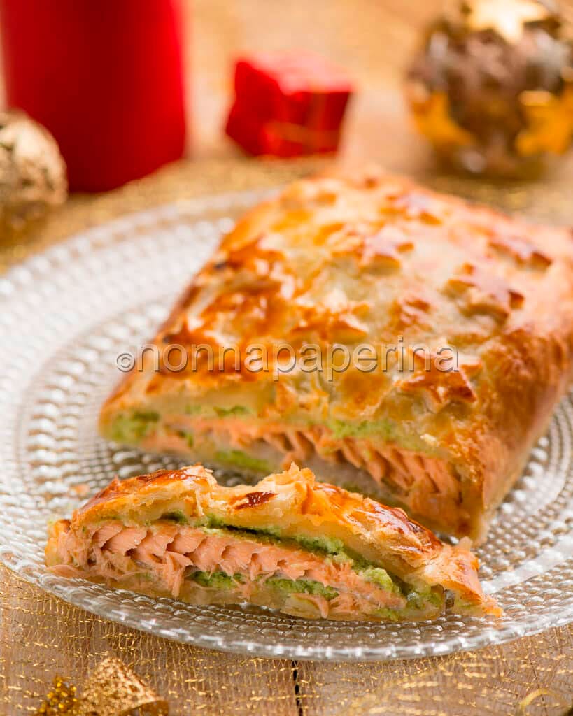 salmone in crosta salmone in crosta