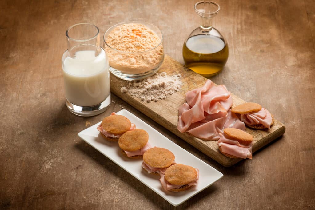 tigella alla farina di sorgo e lenticchie tigella alla farina di sorgo e lenticchie