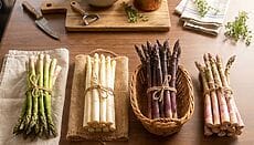 varietà di asparagi