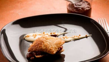 Sfoglia senza glutine con marmellata