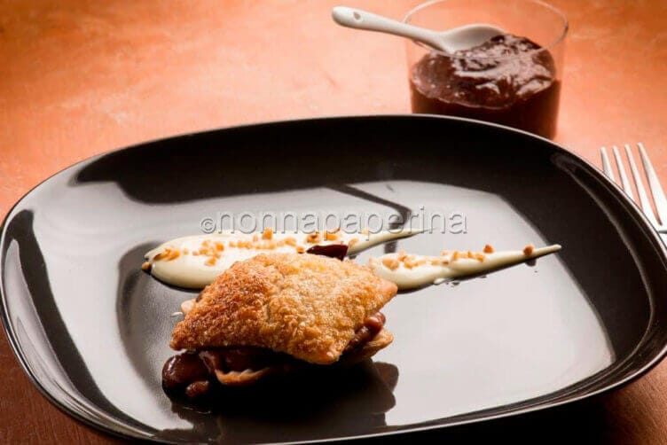 Sfoglia senza glutine con marmellata