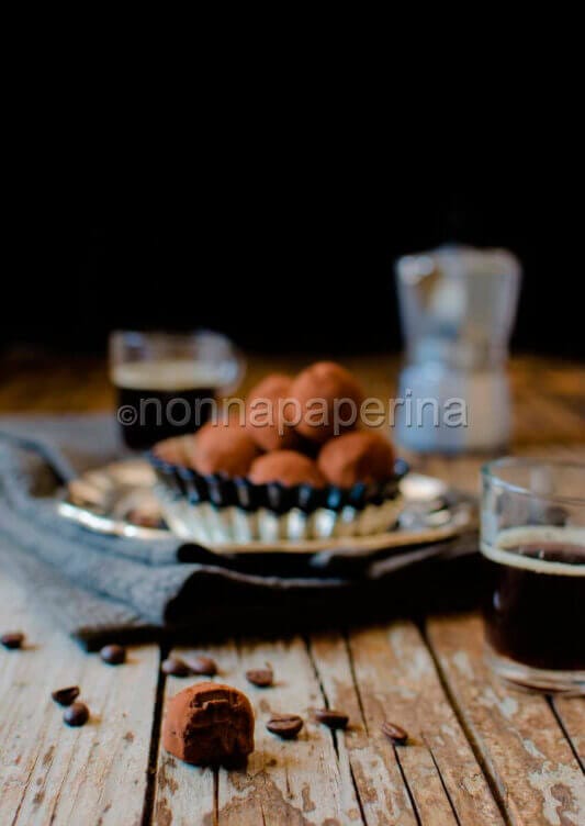 tartufi al caffe