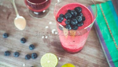 Milkshake ai frutti rossi