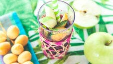 Granita alla mela verde e sambuco, un dessert rinfrescante