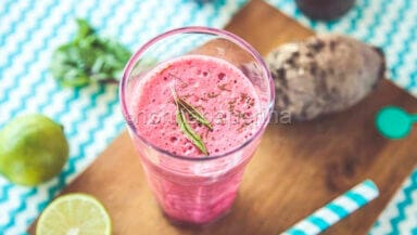 succo di barbabietola e aronia