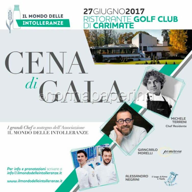 Golf Club Carimate : la terza Cena di Gala Golf Club di Carimate