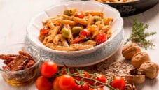 Pasta al pesto mediterraneo, un piatto semplice da preparare