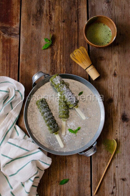 ghiaccioli al Matcha ghiaccioli al Matcha