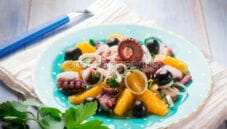 Insalata di polpo ed arance ottimo connubio