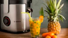 Centrifugato ananas e carota