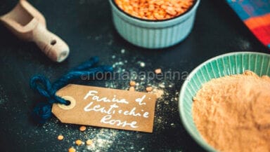 Farina di lenticchie rosse