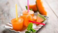 Ghiaccioli di melone: una merenda fresca!