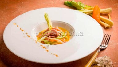 Spaghetti di prosciutto cotto