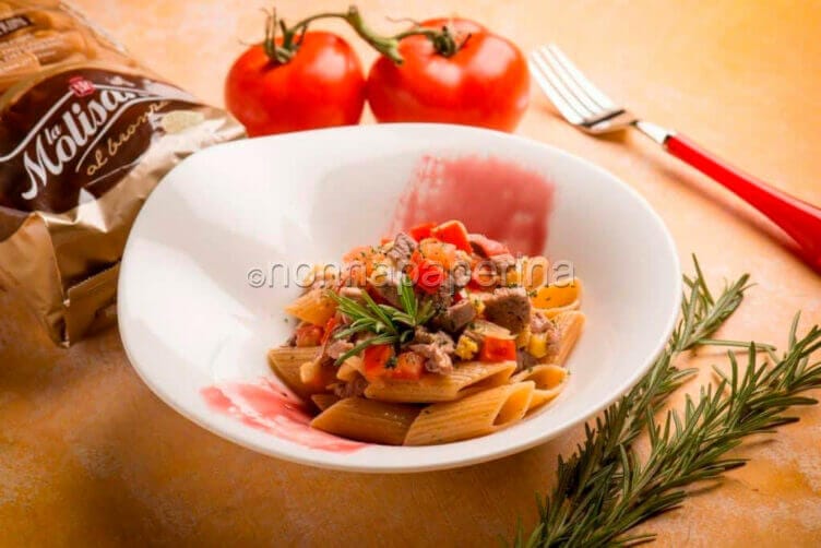 pennoni con ragù di anatra pennoni con ragù di anatra
