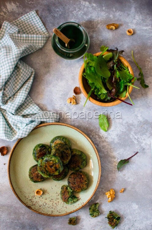 Polpettine con la spirulina per una sferzata di energia