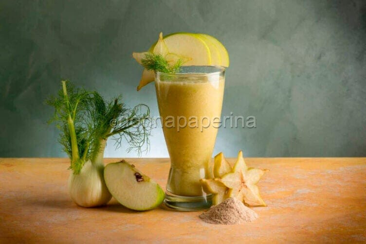 Estratto di finocchio e mela verde : depurativo! estratto di finocchio e mela verde