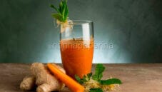 Colazione sana con estratto di carota e Camu Camu