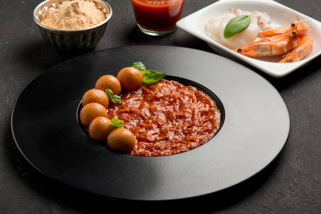 gnocchi di lenticchie rosse