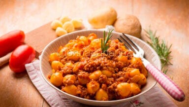 gnocchi senza glutine al ragu