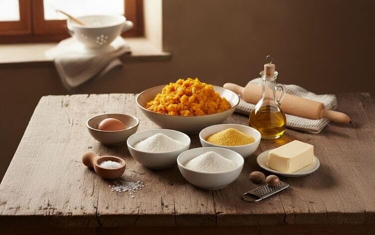 ingredienti gnocchi di zucca