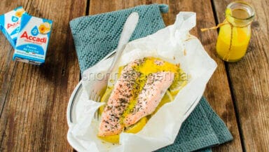 salsa allo zafferano e panna