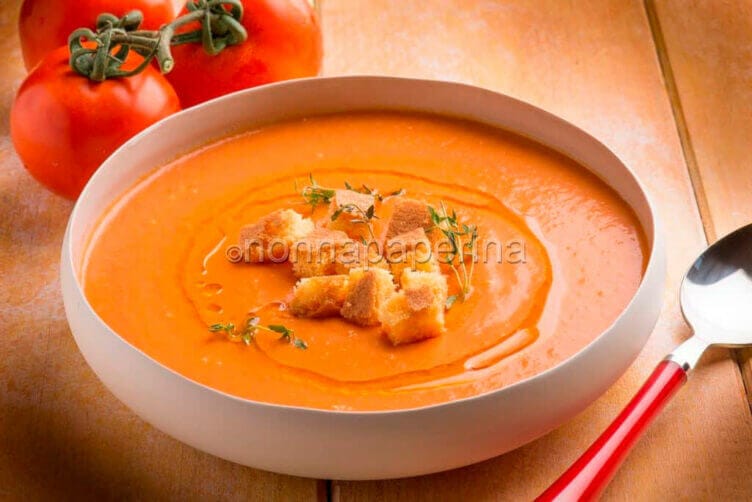 vellutata di pomodoro