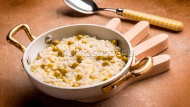 risotto ai piselli