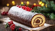 tronchetto di natale al cioccolato