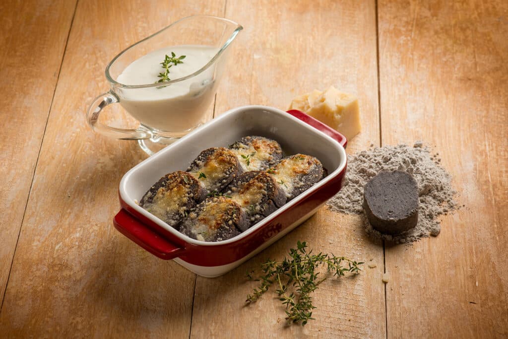 gnocchi alla romana con besciamella timo