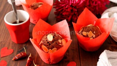 muffins al cacao e peperoncino