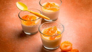 panna cotta all’albicocca