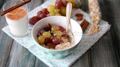 latte di mandorla aromatizzato alla cannella