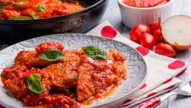 filetti di triglia in umido