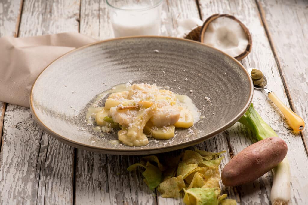 Baccalà al latte di cocco