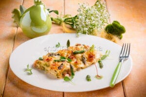 lasagnette asparagi e salmone