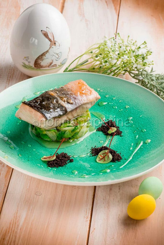 Trancetto di storione all’aceto di mele