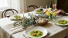 Menu pasquale innovativo: creatività e multiculturalità