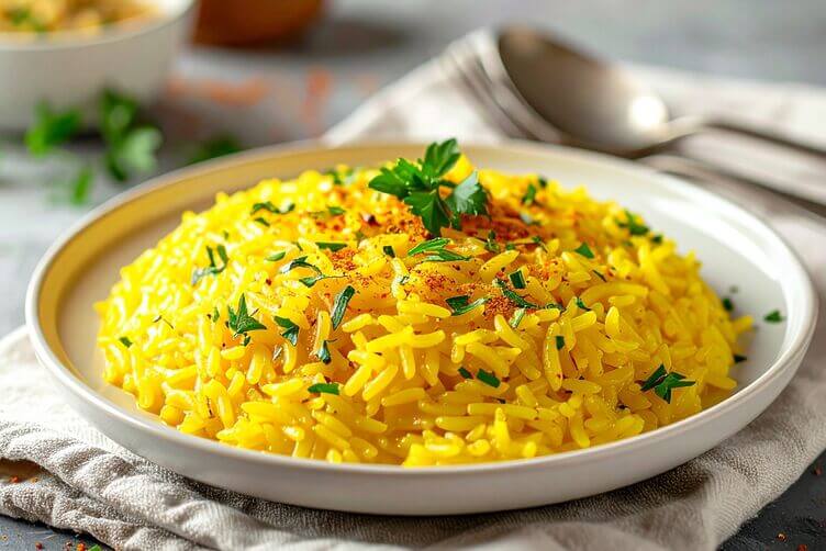 risotto alla curcuma