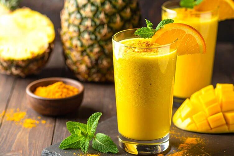 smoothie con frutta