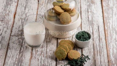 biscotti alla spirulina