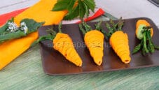 Carote di brisée con crema di asparagi, un piatto raffinato Carote di brisée con crema di asparagi, un piatto raffinato