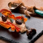 Cannellini bean hummus with cicadas: an alternative dish Cannellini bean hummus with cicadas: an alternative dish
