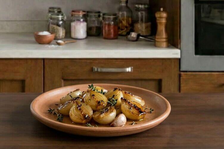 Lampascioni in padella serviti